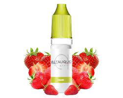 ALFALIQUID Fraise - les 10 x 10 ml -